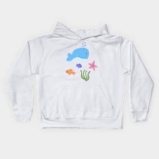 Ocean Cute Bundle Kids Hoodie